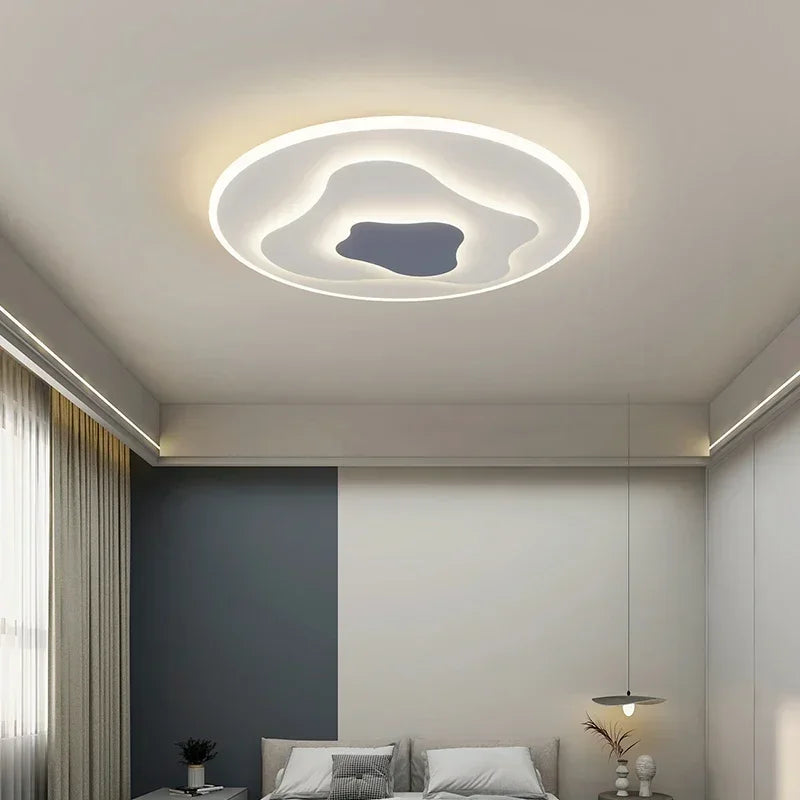 Modern Minimalist Iron Art Acrylic Ceiling Lamp