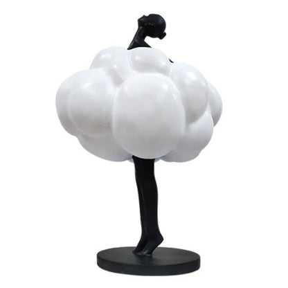 Creative Ornaments Cloud Girl