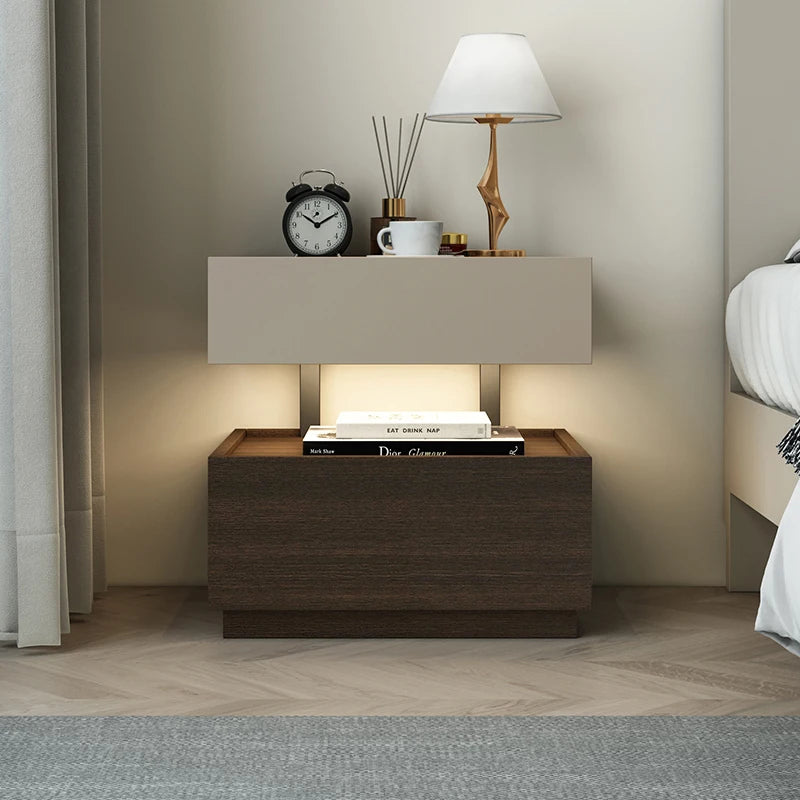 Unique Large Italiya Stuff Storage Bedsides Table