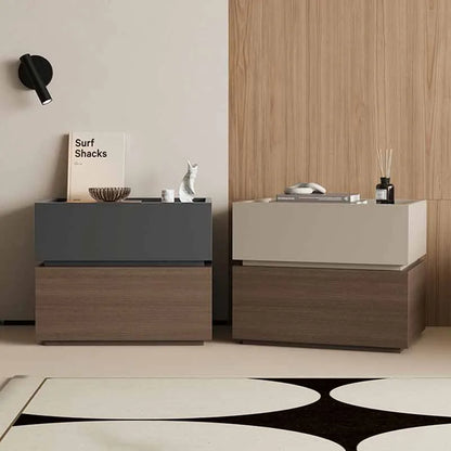 White Nordic Small Nightstand