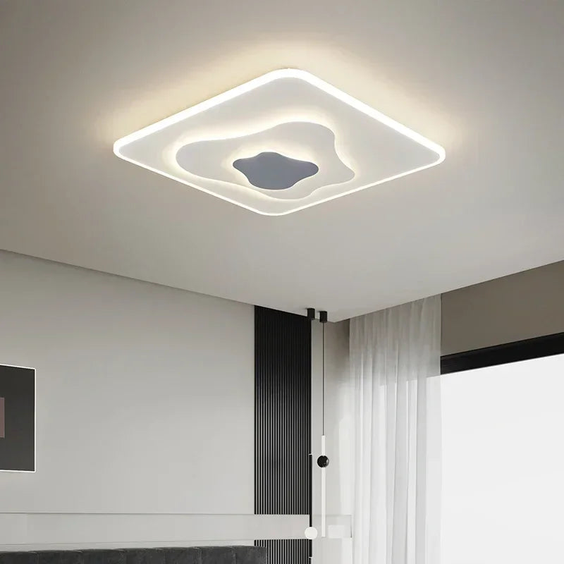 Modern Minimalist Iron Art Acrylic Ceiling Lamp