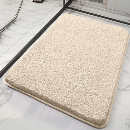 Long Cotton Plush Bath Mats