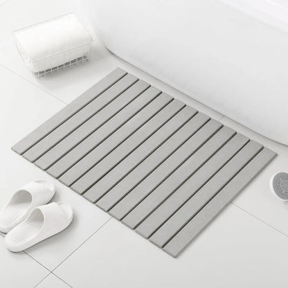 Foldable Stone Bathroom Rug
