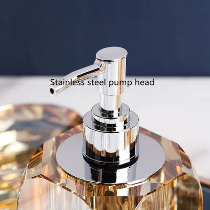 High Quality Crystal Bathroom Decoration Accessories