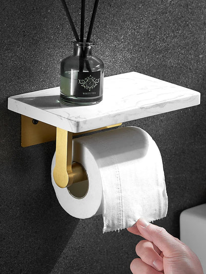 Luxury Marble Paper Towel Rack