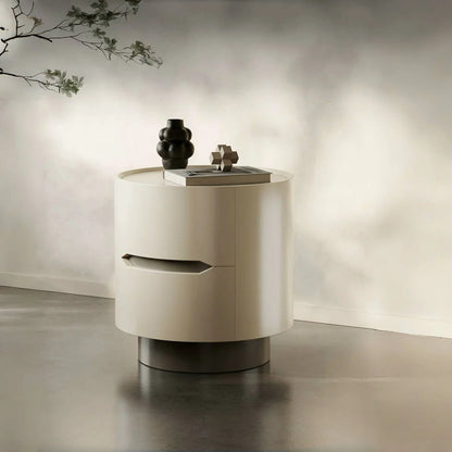 Creamy Italian Luxury Nightstand