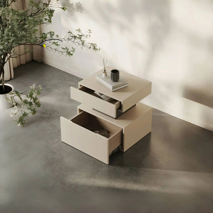 Creamy Italian Luxury Nightstand