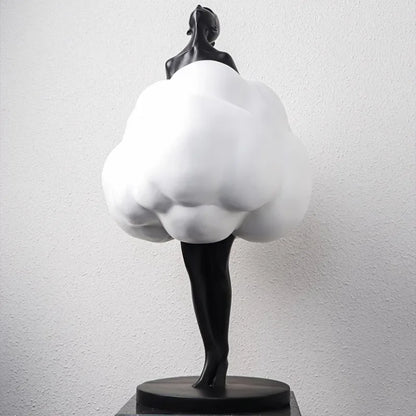 Creative Ornaments Cloud Girl