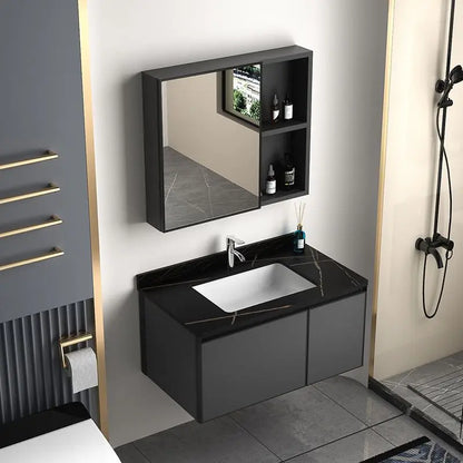 Simple Space Aluminum Bathroom Cabinet