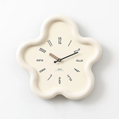 Cream Style Living Room Wall Clock